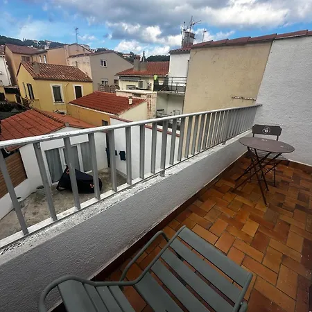 Port-vendres: Superbe T2 Proche Des Quais Pour Un Romantique - Fr-1-309-531 Appartement Port Vendres